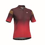 Vetta, red medium distance short sleve shirt, womens - XL