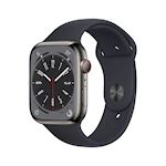 AppleWatch S8 Stainless Steel 45mm Graphite