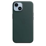 Apple Leather Magsafe Cover for iPhone 14 Forest Green