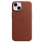Apple Leather Magsafe Cover for iPhone 14 Umber