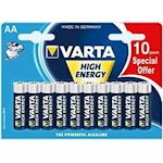 Varta High E AA Battery 10pcs