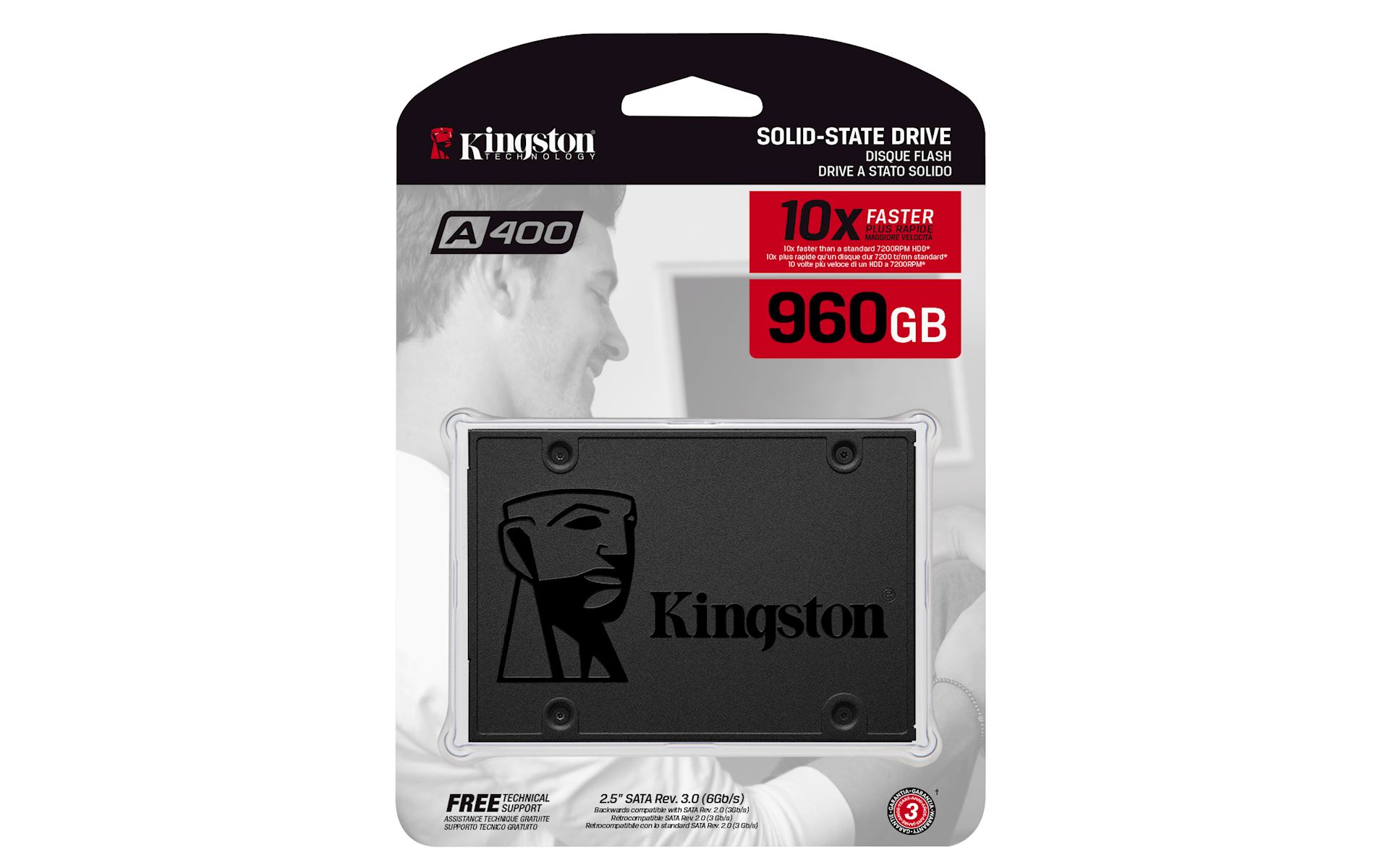 Kingston SSD A400, 960GB TeqFind