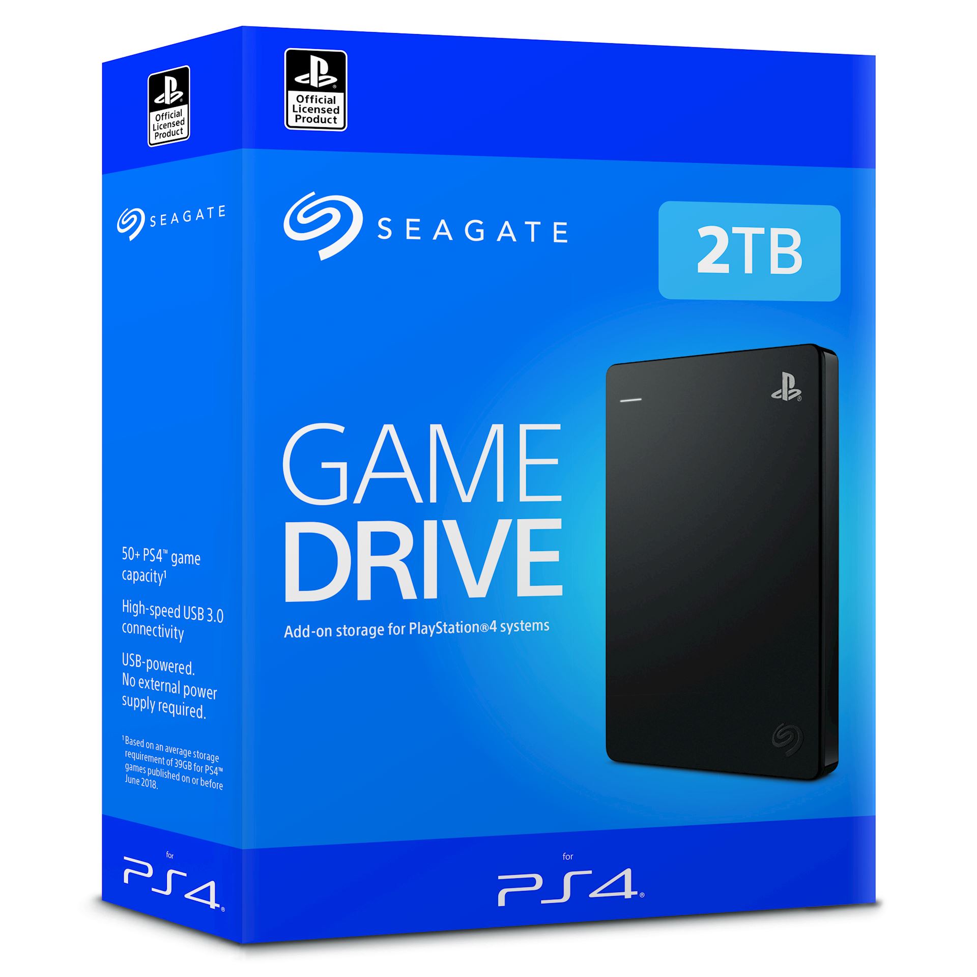 Seagate Game Drive for 2TB External Disk Black | TeqFind