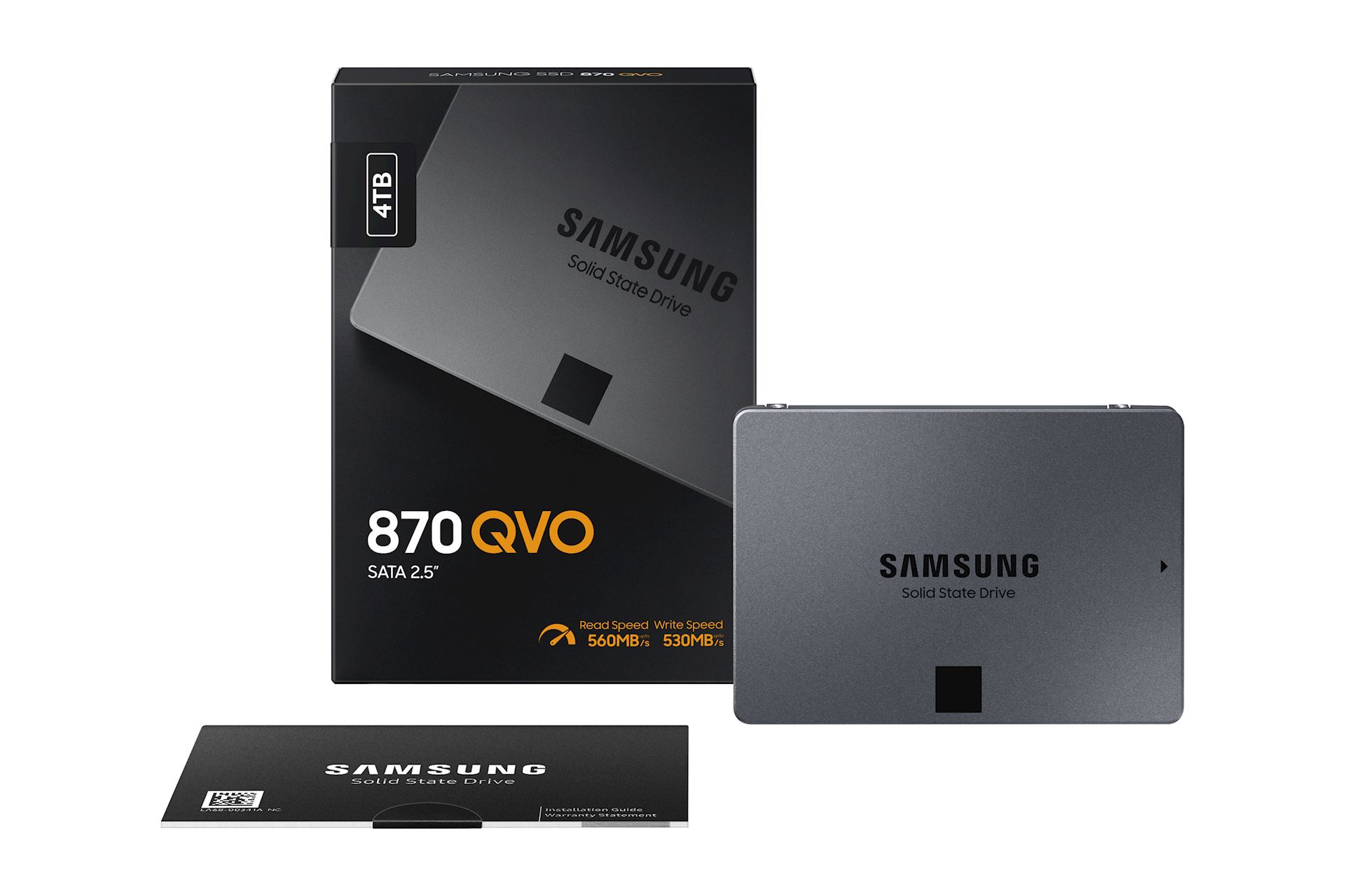 forbrug uddøde mandskab Samsung SSD 870 QVO 4TB | TeqFind