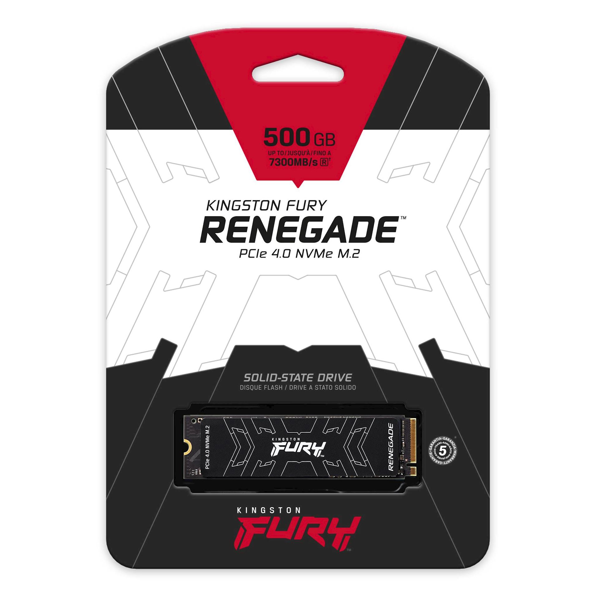 Kingston FURY Renegade SSD 500GB M.2 |