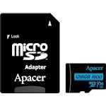 Apacer microSDXC + Adapter UHS-I U3 V30 R100 128GB