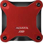 ADATA SD600Q 240GB External SSD Red