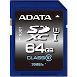 64GB SDXC Card, ADATA Premier One UHS-II, Class 10