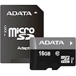 16GB microSDHC card w/adapter, UHS-1, CL10