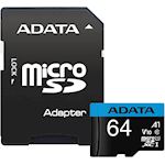 64GB ADATA microSDXC card, CL10, w/adapter