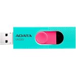 32GB USB Flash Disk Drive, USB 2.0, AUV220 USB Pink/Green