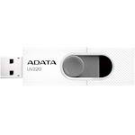 64GB USB Flash Disk Drive, USB 2.0, AUV220 USB White/Gray