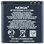 Nokia battery 900mAh Li-Ion BP-5M (Bulk)