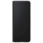 Samsung Leather Flip Cover for Galaxy Z Fold3, Black
