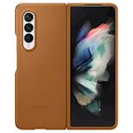 Samsung Leather Cover for Galaxy Z Fold3, Camel