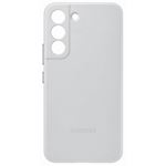 Samsung Leather Cover for Galaxy S22, Light Gray