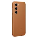 Samsung Leather Cover for Galaxy S23, Camel