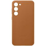 Samsung Leather Cover for Galaxy S23+, Camel