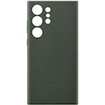Samsung Leather Cover for Galaxy S23 Ultra, Green