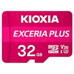 32GB Kioxia Exceria Plus MicroSDHC UHS-I U3