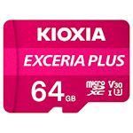 64GB Kioxia Exceria Plus MicroSDHC UHS-I U3