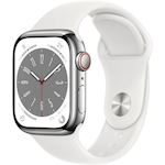 AppleWatch S8 Stainless steel 41mm Silver
