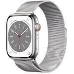 Apple Watch 8 LTE 45mm Steel MIL, silver