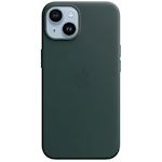 Apple Leather Magsafe Cover for iPhone 14 Forest Green