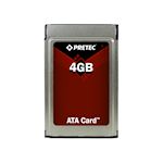 4GB Pretec Lynx ATA Flash Card, Metal housing, -40°C~85°C