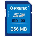 256 MB Wide Temp Industrial SD Card, iSD100, -40°~ 85°