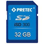 32GB Wide Temp Industrial SD Card, iSD300, -40°~ 85°
