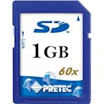 1GB SD Card Pretec 60X