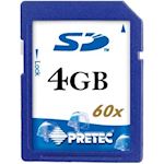 4GB SD Card Pretec 60X