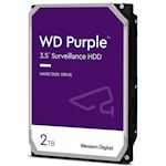 WD Purple, 3.5'', 2TB, SATA/600, 64MB cache